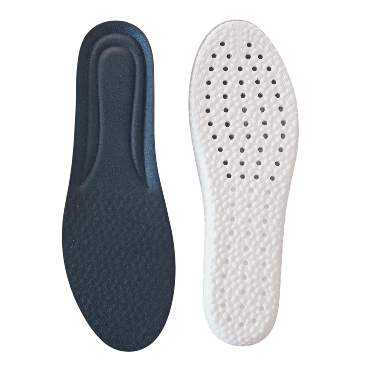 Устілки амортизуючі Velinex SmoothTex 36-40 (22.5 - 25.5 см) для всіх видів взуття, чорний, фото 1