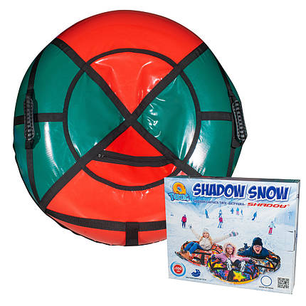 Тюбінг 100 см "Тягни-Штовхай" (ПВХ) надувні санки, фото 1