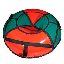 Тюбінг 100 см "Тягни-Штовхай" (ПВХ) надувні санки, фото 3