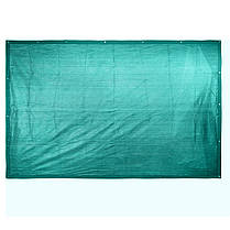 Тіньова сітка 80% 3 м*5 м з люверсами посилена сітка від сонця, фото 3