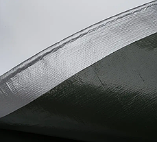 Тент 150 г/м2 Shadow 12 х 18 м тарпауліновий (Чіткий розмір) точна щільність тентів від дощу, фото 3