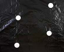 Мульча 30 мкм Shadow 1м*10 м плівка для мульчування ґрунту з перфорацією пакетована, фото 4