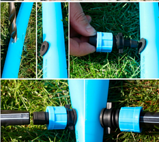 Стартер для стрічки крапельного поливу з гумкою (50шт/уп), фото 4