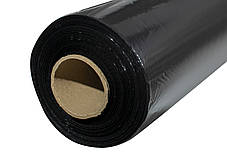 Плівка 40 мкм 1.20м* 1000 м Shadow чорна для мульчі, фото 3