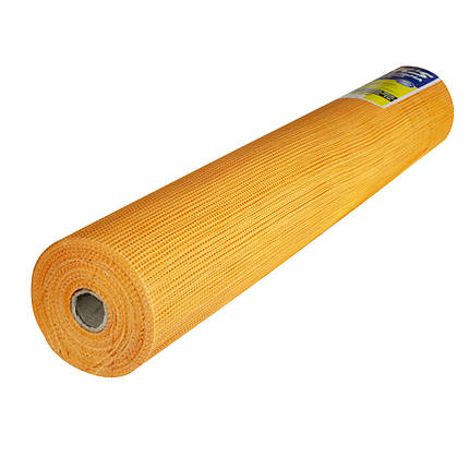 Сітка скловолоконна 160 г/м2 1 м х 50м помаранчева штукатурна WORKS, фото 1