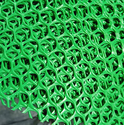 Пластикова сітка 6 х 8 мм 1.20 м*30 м парканна зелена Сота, фото 1