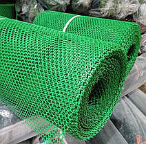 Пластикова сітка 6 х 8 мм 1.20 м*30 м парканна зелена Сота, фото 2