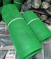 Пластикова сітка 6 х 8 мм 1.20 м*30 м парканна зелена Сота, фото 3