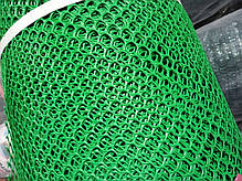 Пластикова сітка 6 х 8 мм 1.20 м*30 м парканна зелена Сота, фото 4