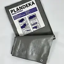 Тент 260 г/м2 3мх4м тарпауліновий "PLANDEKA" для захисту від вітру та дощу, фото 3