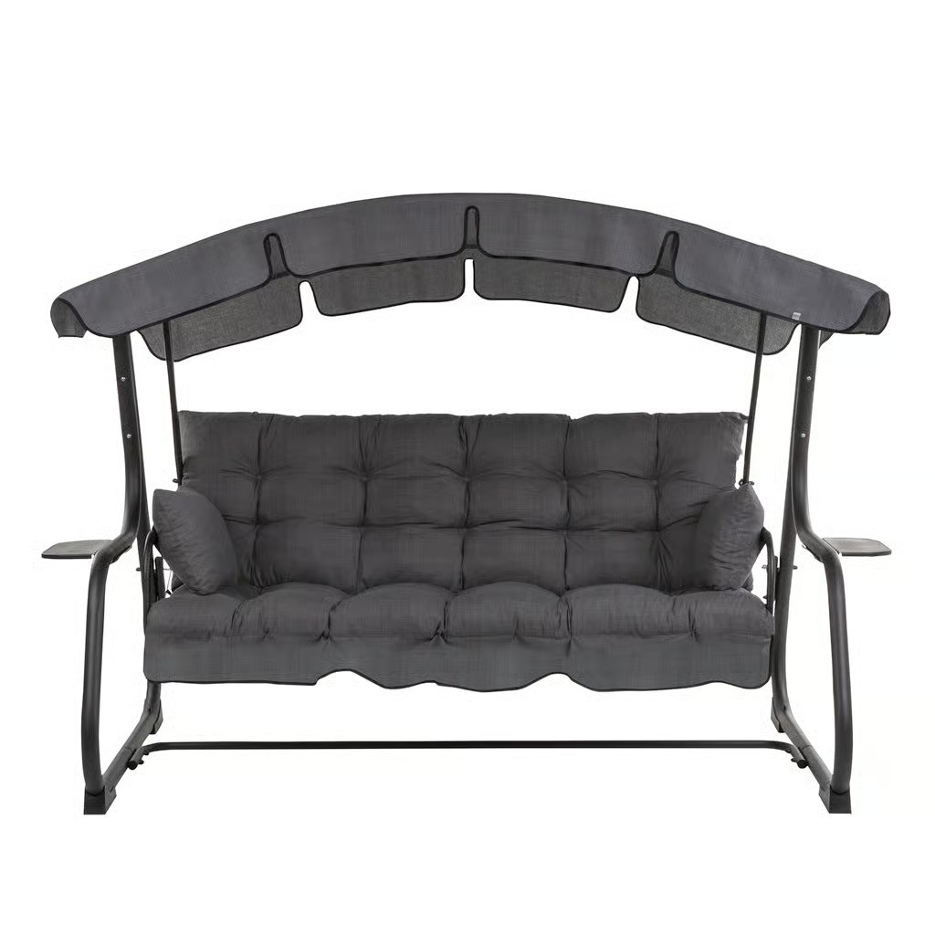 Прекрасна садова гойдалка Ravenna Black Edition на 350 кг.
