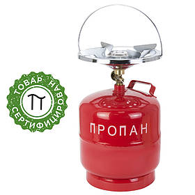 Комплект газовий кемпінг 8 л SIGMA (2903221) riven