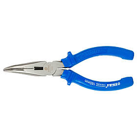 Довгогубці вигнуті 160 мм сині SIGMA (4356161) riven