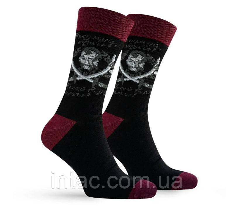 Шкарпетки патріотичні Premier Socks Нехай ворог плаче!, унісекс, розм. 42-43, фото 1
