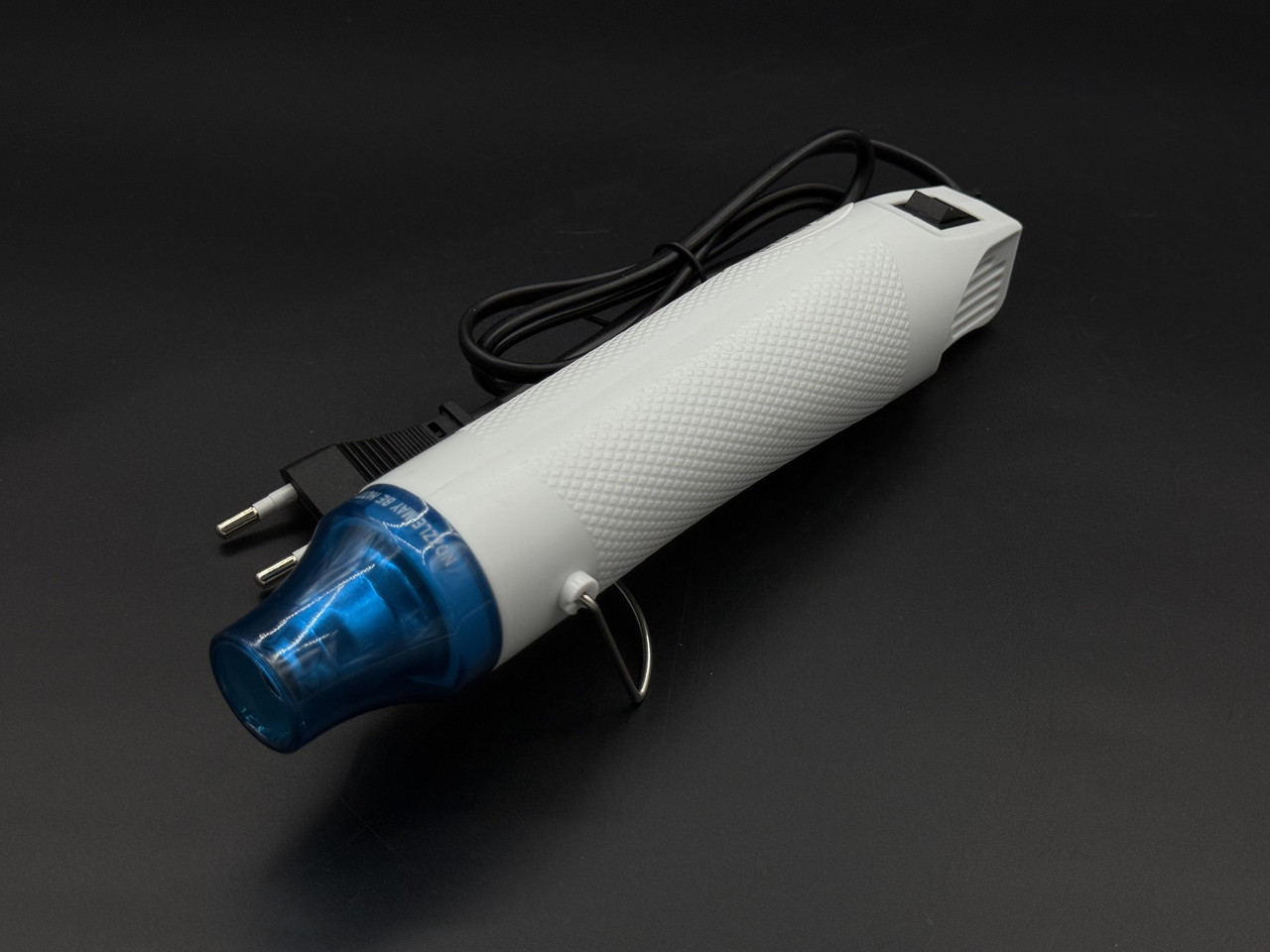 Термопістолет гарячого повітря 300 Вт. Білого кольору., фото 1