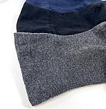 Шкарпетки чоловічі без резинки темне асорті вшиті 27-29 р. (12 пар!) (Демісезонні) Варос, фото 4