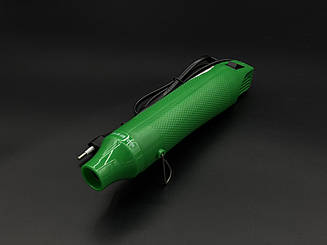 Термопістолет гарячого повітря 300 Вт. Зеленого  кольору.