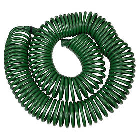 Набір поливальний: шланг спіральний 30 м + пістолет-розпилювач 7-режимний GRAD (5019085) riven