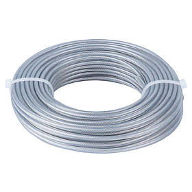 Волосінь для тримера з алюмінієвим кордом Ø 2.4 мм 15 м SIGMA (5614011) riven