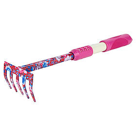 Граблі 5-ти зуби (pink) (TPR) FLORA (5043154) riven