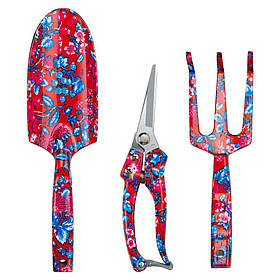 Садовий набір для посадки рослин 3 од FLORA SG-5043634 набір міні інструментів для саду