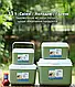 Сумка Холодильник 6л (25,5×20×19,5см),  Термосумка - Сумка Термос для Пікника - Термобокс. Оливкова, фото 3