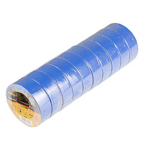 Стрічка ізоляційна ПВХ (синя) 0.13 мм×19 мм×10м SIGMA (8413401) riven