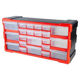 Органайзер пластиковий вертикальний 22 висувних відсіки 250×500×160 мм ULTRA (7417522) riven