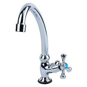 Змішувач VN 1/2" монокран на гайці TAU (VN-1G160C) riven