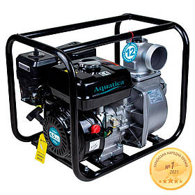 Мотопомпа 7.5л.с. Hmax 30 м Qmax 70 м3/год (4-тактний) AQUATICA AQ30CX (772532) riven