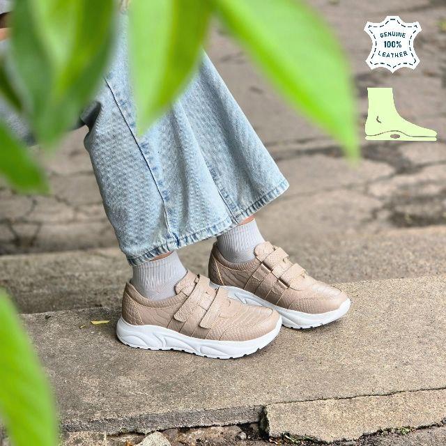 Дитячі підліткові ортопедичні профілактичні кросівки анатомічні на липучках 37 размер, фото 1