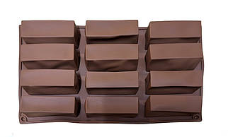 Форма силіконова для випікання Бруски з 12 шт УЦІНКА