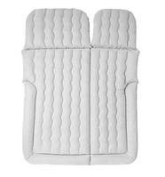 Надувний матрац у багажник або салон автомобіля з насосом та подушками 136*147 см Сірий