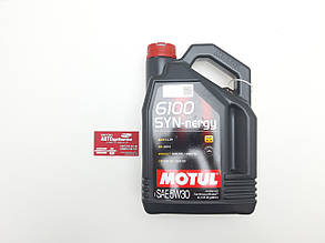 Моторна олива для авто 5W-30 6100 SYN-nergy 4L Motul