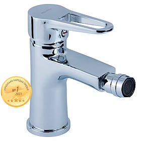 Змішувач HK Ø35 для біде на гайці AQUATICA HK-1F130C (9732500) riven