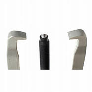 Знімач підшипників 2 лапий рейки 200мм KD10133, фото 3