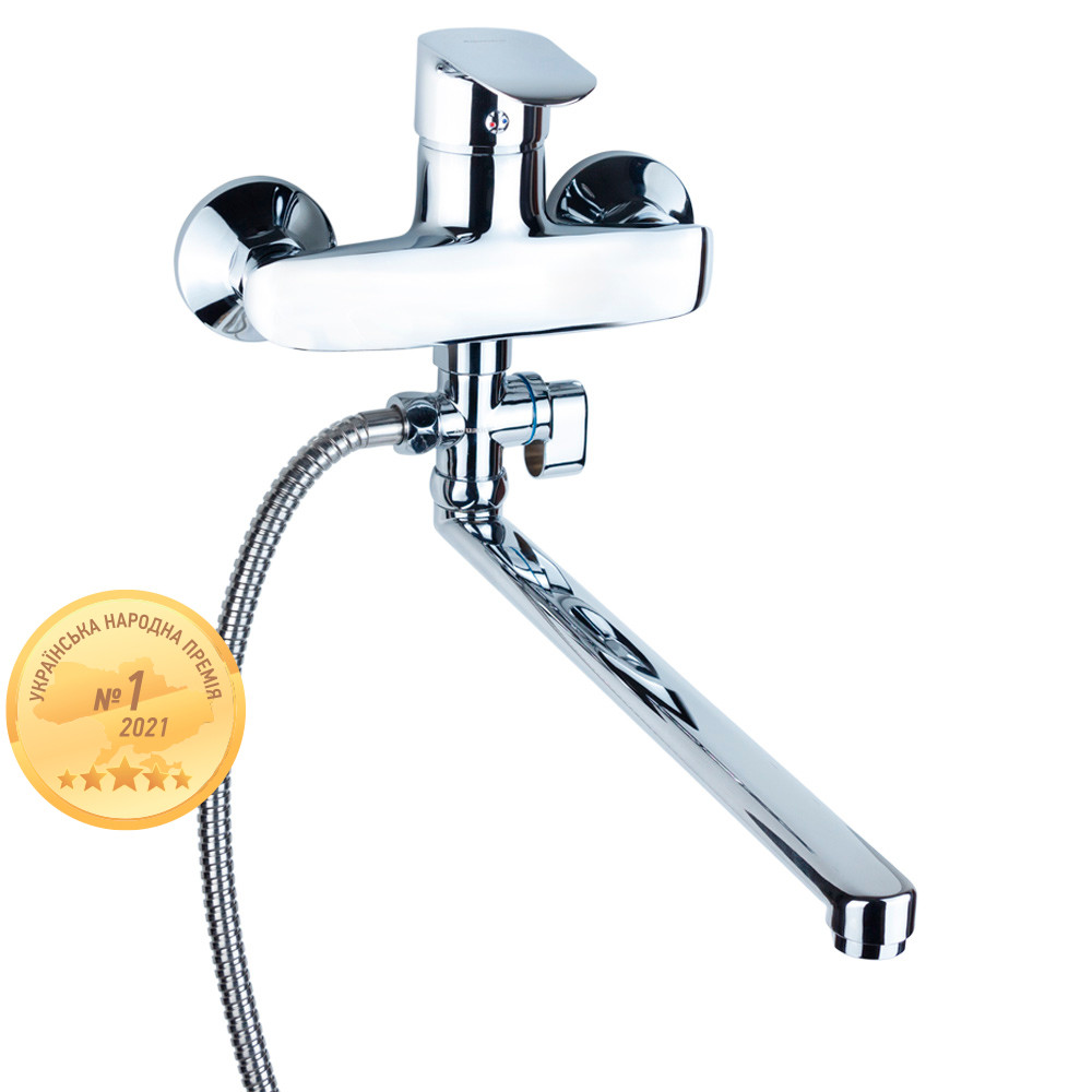 Змішувач KN Ø40 для ванни AQUATICA KN-3C228C (9738230) riven, фото 1