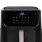 Аерофритюрниця Adler AD 6317 — 5,5 л, 2500 Вт, сенсорна панель, 12  програм, фото 2