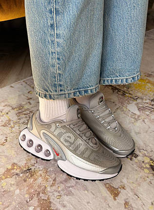 Кросівки Nike Air Max DN Supreme Grey Взуття Найк Макс ДН сірі текстиль демісезон, фото 1