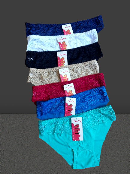 Труси жіночі лазерка безшовні №1971 р.40-42 44 46. Від 6шт по 31 грн., фото 1