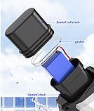 Електричний водяний автомат пістолет — бластер А-33 на акумуляторі з автоматичним всмоктуванням води білий,, фото 3