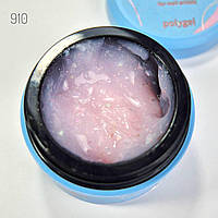 Полігель GeliX 910 молочно-рожевий з поталлю. Дуууже красивий