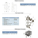 Насос для підвищення тиску 123 Вт Hmax 9 м Qmax 25 л/хв Ø 3⁄4" 160 мм + гайки Ø1⁄2" LEO 3.0 LRP15-90A/160 (774741) riven, фото 2