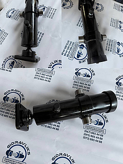 Гідроциліндр Камаз 55102-8603010-01 н/о (підйома кузова колгозник) 3-штовий  ГЦ 111.02.015 06