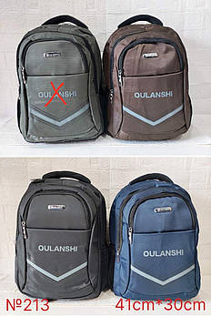 Рюкзак шкільний міський 41*31 см зі щільною спинкою Fuerya