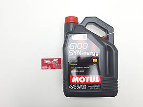 Моторна олива для авто 5W-30 6100 SYN-nergy 5L Motul