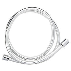 Шланг для душу 1/2" ПВХ 3-шаровий з підшипником сріблястий 150 см CORSO XB-0133 (9691611) riven