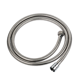 Шланг для душу 1/2" SS розтяжний з підшипником 150-180 см AQUATICA XB-9353 (9792040) riven