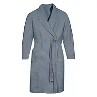 Халат вафельный 3D Ф-499 серый от производителя Ярослав