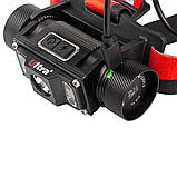 LED-ліхтар налобний акумуляторний 1000 Лм Li-ion 21700 4000 мА·год ULTRA (5390032) riven, фото 7